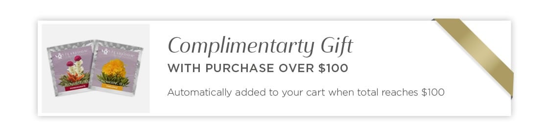 Two Signature Teabloom Flowering Teas