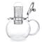 Classica Teapot & Four Insulated Glass Cups