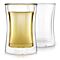 Milano Modern Insulated Glass Cups