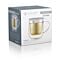 Radiance® Double Wall Glass Mug with Infuser & Lid/Coaster