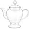 Le Bouquet Glass Teapot with Two Gourmet Blooming Tea Flowers