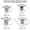 Universal Tea Infuser with Multi-Functional Lid
