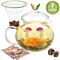 Wings of Love Teapot with Loose Tea Glass Infuser