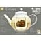 Celebration Modern Teapot & Loose Tea Glass Infuser (34 oz)