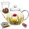 Celebration Modern Teapot & Loose Tea Glass Infuser (34 oz)