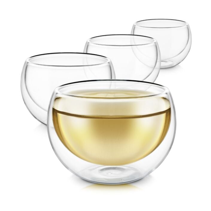 Celebration® Double Wall Glass Tea Cups