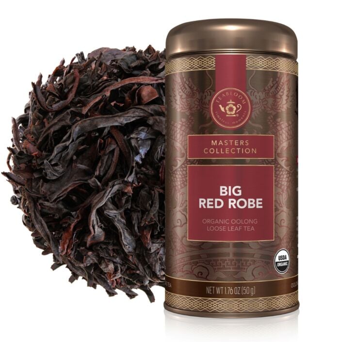 Big Red Robe Loose Leaf Tea Canister