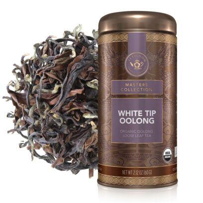 White Tip Oolong Loose Leaf Tea Canister