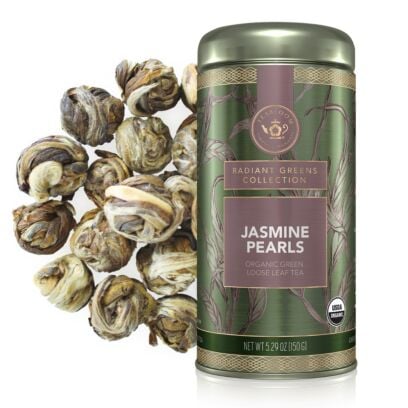 Jasmine Pearls Loose Leaf Tea Canister