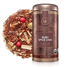 Ruby Spice Chai Loose Leaf Tea Canister