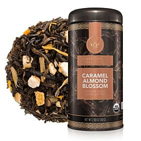 Caramel Almond Blossom Loose Leaf Tea Canister