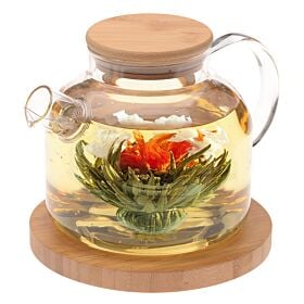Timeless Moments Bamboo Teapot with Trivet