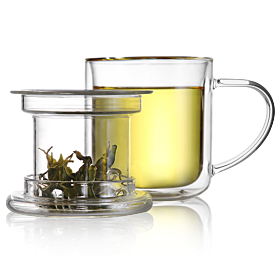 Well-being Personal Tea Maker - Glass Infuser Mug 