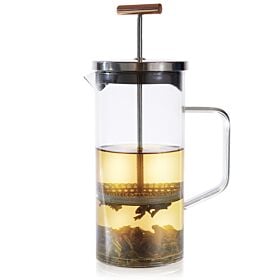 Pekoe Tea Press with Copper Handle  (2-3 Cups)