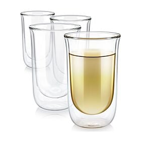 TULIP TEA AU LAIT INSULATED TASTING GLASSES