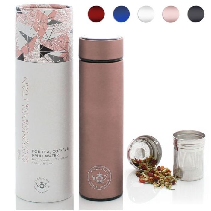 The Cosmopolitan Insulated Beverage & Hot Tea Travel Mug