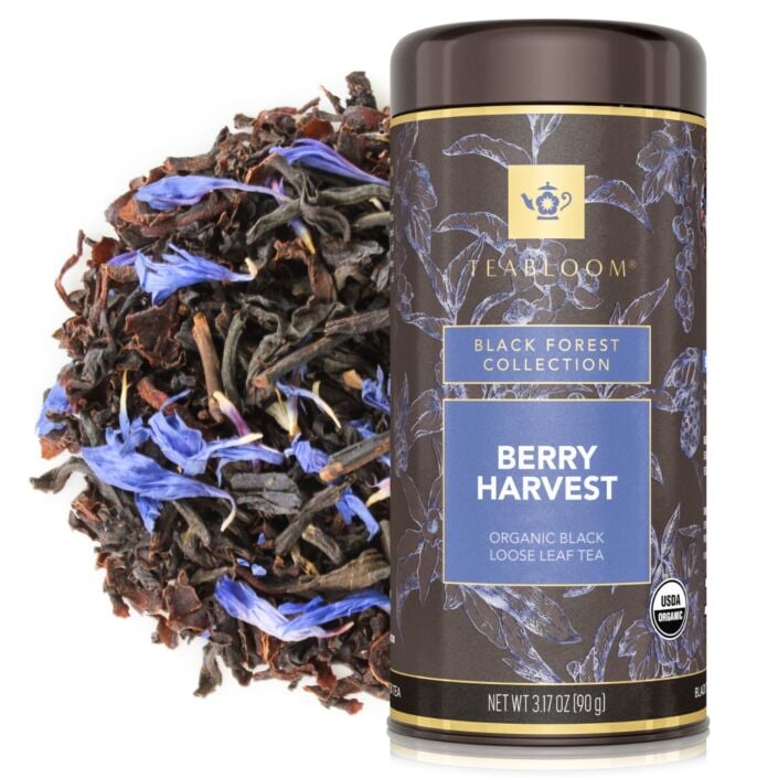 Berry Harvest Organic Loose Leaf Tea Canister