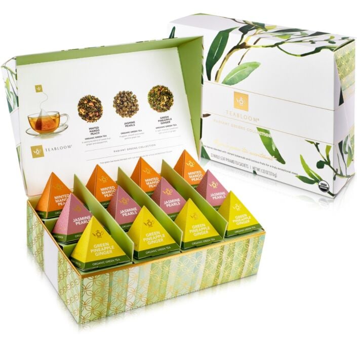 Radiant Greens - Green Tea Sampler Box