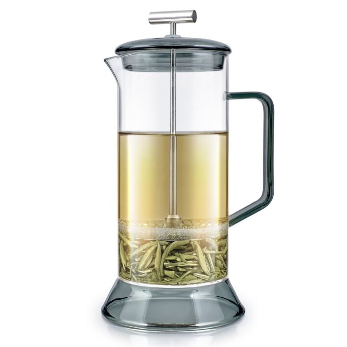 Toulouse Plastic-Free Tea Press - Dusk Grey