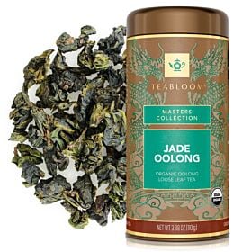 Jade Oolong Organic Loose Leaf Tea Canister