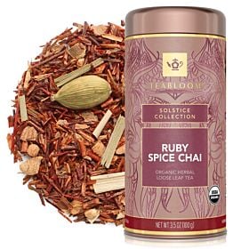 Ruby Spice Chai Organic Loose Leaf Tea Canister