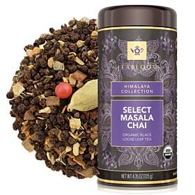 Select Masala Chai Organic Loose Leaf Tea Canister