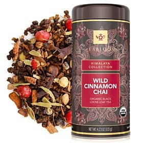 Wild Cinnamon Chai Organic Loose Leaf Tea Canister