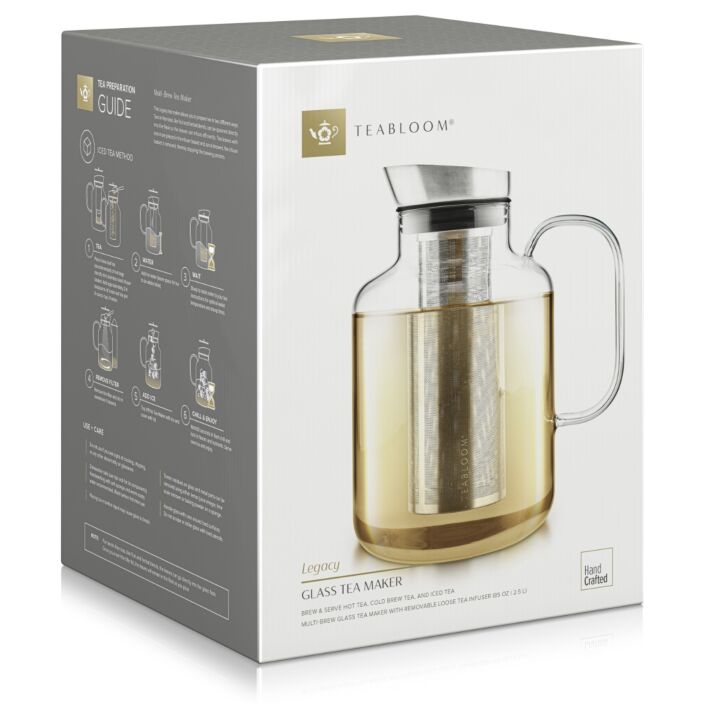 Extra Large Teapot | Multi-Brew Tea Pitcher | Teabloom