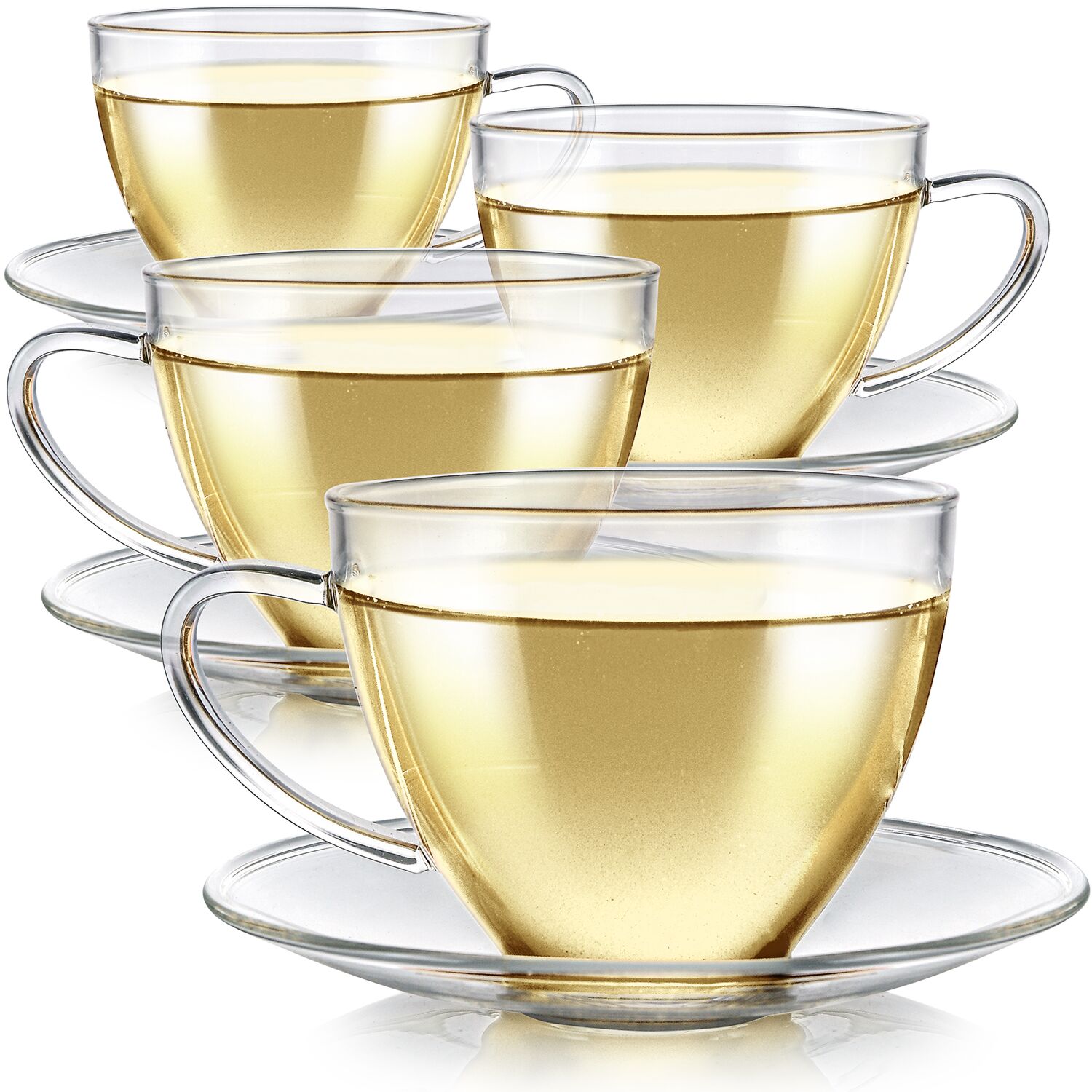 Teacup Set Of Four | Premium Affordable Teaware | Teabloom