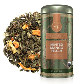 Minted Mango Peach Loose Leaf Tea Canister