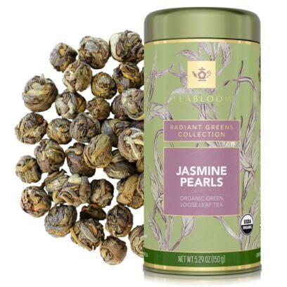Jasmine Pearls Loose Leaf Tea Canister