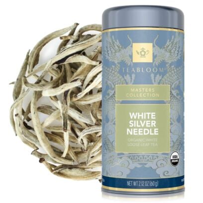 White Silver Needle Organic Loose Leaf Tea Canister