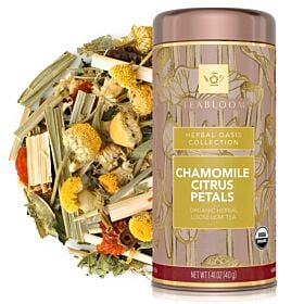 Chamomile Citrus Petals Organic Loose Leaf Tea Canister
