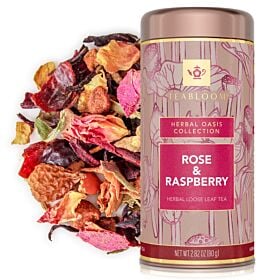 Rose and Raspberry Loose Leaf Tea Canister