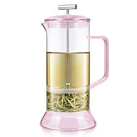 Toulouse Plastic-Free Tea Press - Dawn Rose