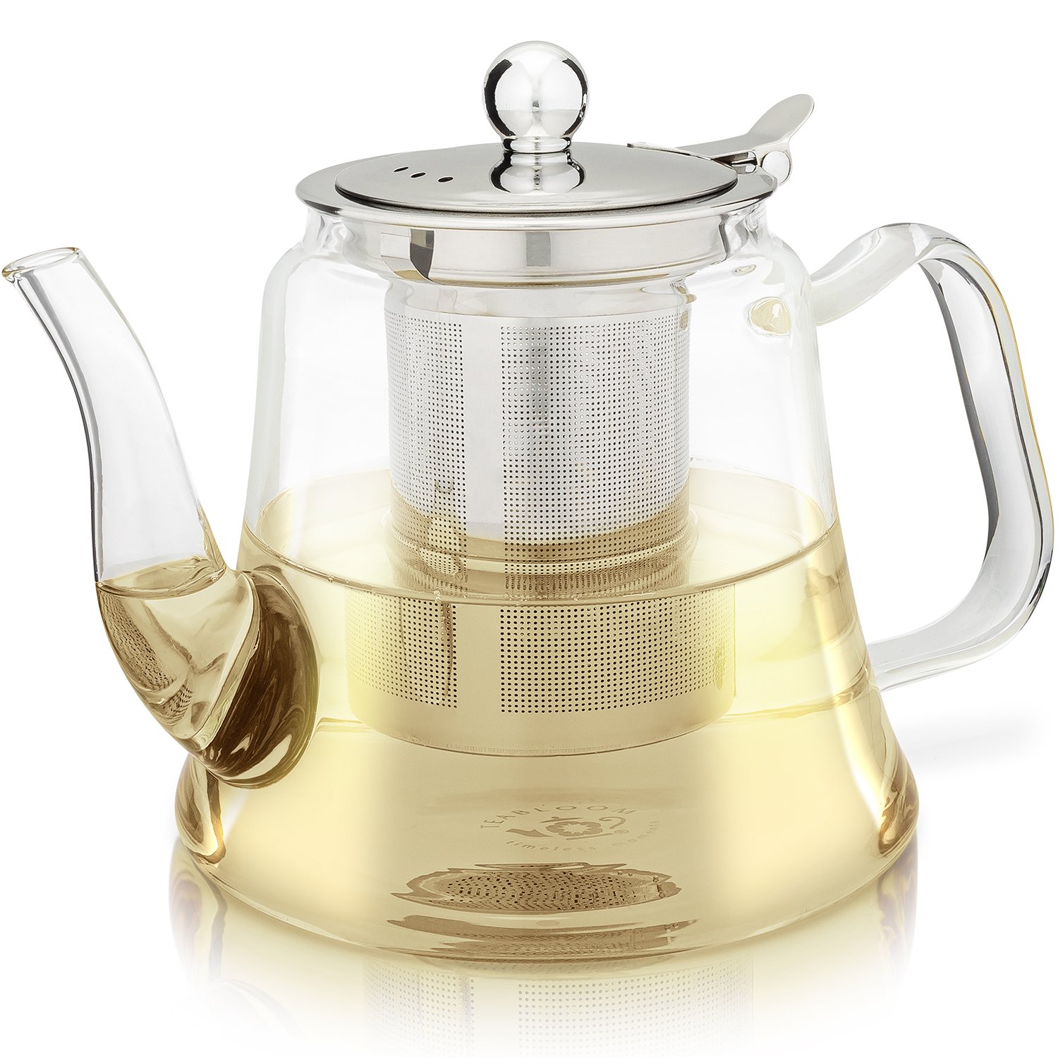 thumbnail 18  - Teabloom Siena Glass Teapot With Removable Infuser