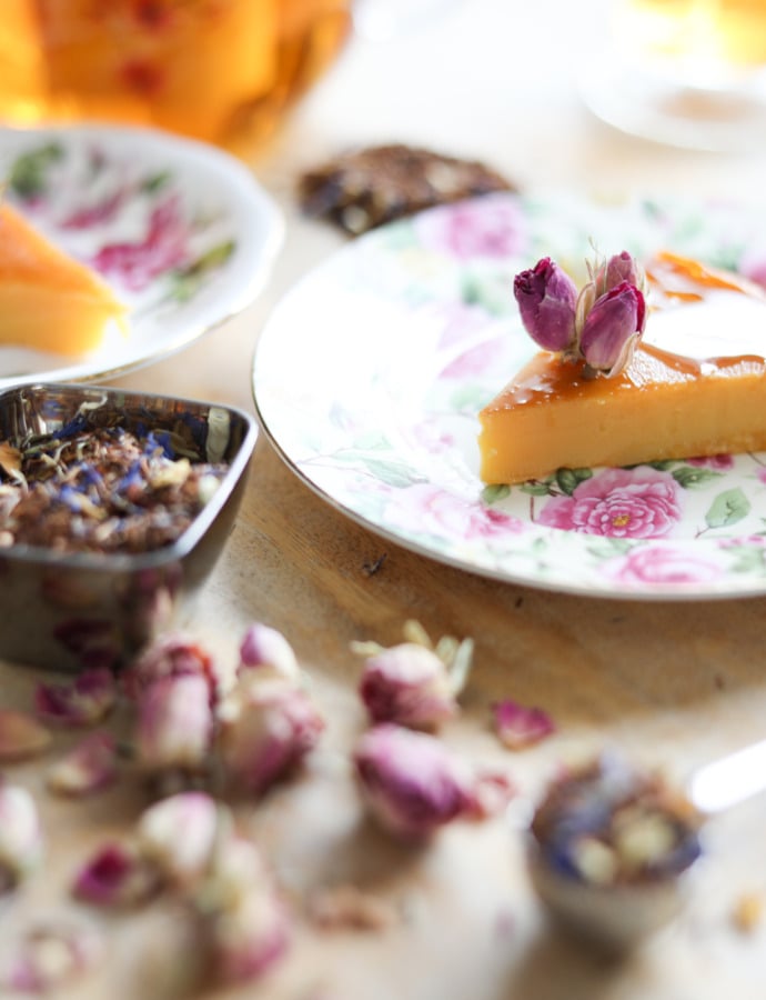 How to make Floral Rooibos Leche Flan